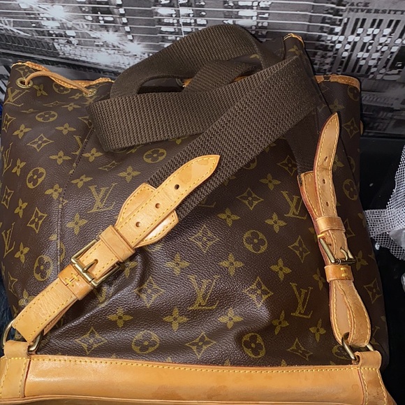 Authentic Louis Vuitton Monogram BackPack Montsouris GM main image 13